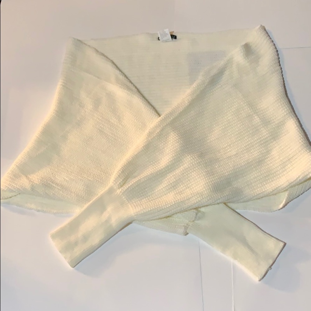 Wrap sweater
